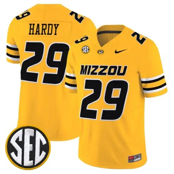 Ahmad Hardy #29 Missouri Tigers Jersey 2026 Vapor Limited All Stitched by My Store NCAA Football Jerseys
