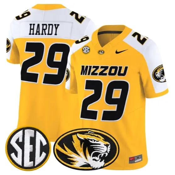 Ahmad Hardy #29 Missouri Tigers Jersey 2026 Vapor Limited All Stitched by My Store NCAA Football Jerseys