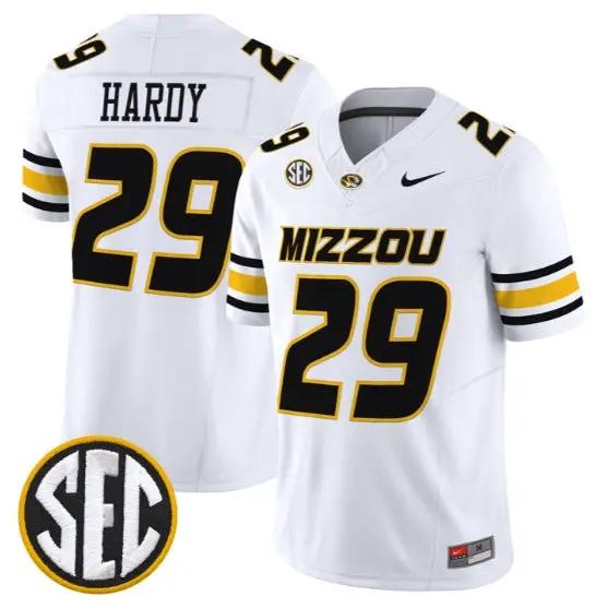 Ahmad Hardy #29 Missouri Tigers Jersey 2026 Vapor Limited All Stitched by My Store NCAA Football Jerseys
