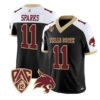 Beau_Sparks_Jersey_11_Texas_State_Bobcats_2026_Vapor_All_Stitched_Black_Alter - Robert Henrys Beau Sparks Jersey #11 Texas State Bobcats 2026 Vapor All Stitched by My Store NCAA Football Jerseys
