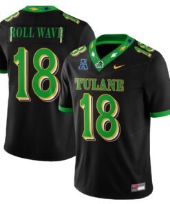 Tulane Green Wave 2026 City Football Vapor Jersey - Stitched by Tulane Green Wave