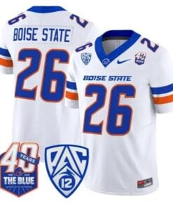 Boise State Jersey #26 Boise State Broncos 2026 Limited All Stitched by My Store NCAA Football Jerseys