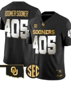 Boomer Sooner #405 Oklahoma Sooners Jersey 2026 Limited Stitched by My Store NCAA Football Jerseys