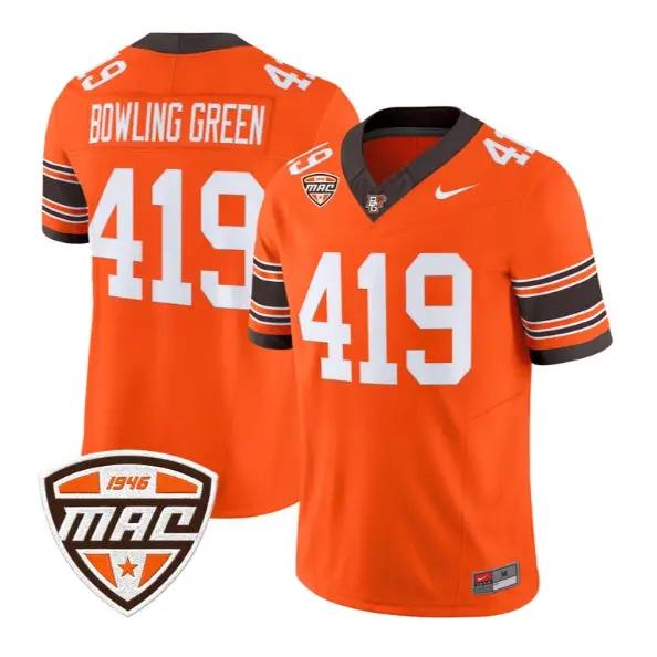 Bowling Green #419 Bowling Green Falcons Jersey 2026 Vapor Stitched by My Store NCAA Football Jerseys