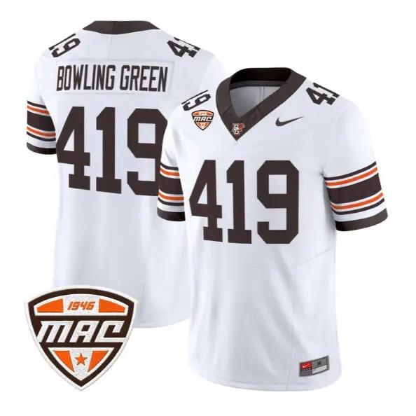 Bowling Green #419 Bowling Green Falcons Jersey 2026 Vapor Stitched by My Store NCAA Football Jerseys