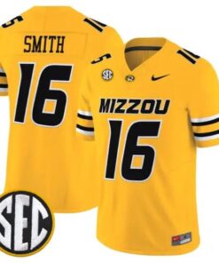 Brad Smith #16 Missouri Tigers Jersey 2026 Vapor Limited All Stitched by My Store NCAA Football Jerseys