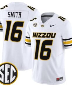 Brad Smith #16 Missouri Tigers Jersey 2026 Vapor Limited All Stitched by My Store NCAA Football Jerseys