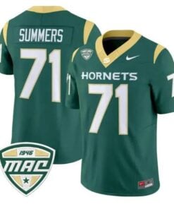 Bryson Summers Jersey #71 Sacramento State Hornets 2026 All Stitched by My Store NCAA Football Jerseys