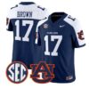 Byrum Brown #17 Auburn Tigers Jersey 2026 Vapor Limited All Stitched by My Store NCAA Football Jerseys