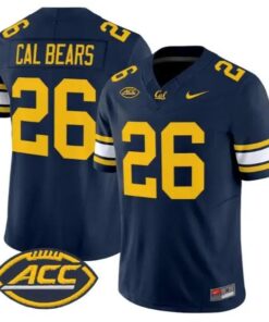 Cal Bears #26 Golden Bears Jersey 2026 Vapor Limited - All Stitched by My Store NCAA Football Jerseys