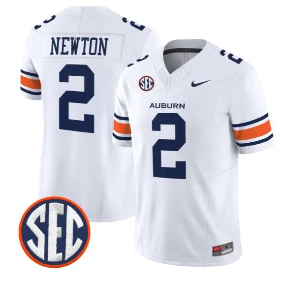Cam Newton #2 Auburn Tigers Jersey 2026 Vapor Limited All Stitched by My Store NCAA Football Jerseys