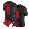 CameronDickeyJersey_8TexasTechRedRaiders2026VaporLimitedAllStitched - Robert Henrys Cameron Dickey Jersey #8 Texas Tech Red Raiders 2026 Vapor Limited All Stitched by My Store NCAA Football Jerseys