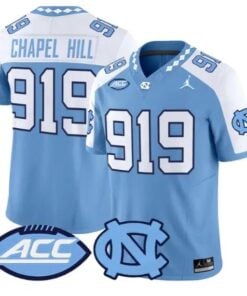 Chapel Hill Jersey #919 North Carolina Tar Heels 2026 Vapor Stitched by My Store NCAA Football Jerseys