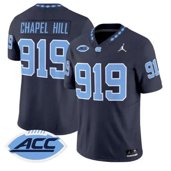 Chapel Hill Jersey #919 North Carolina Tar Heels 2026 Vapor Stitched by My Store NCAA Football Jerseys