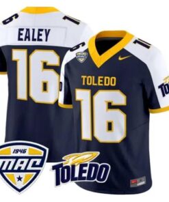 Chuck Ealey Jersey #16 Toledo Rockets 2026 Vapor Limited All Stitched by My Store NCAA Football Jerseys