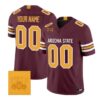 Custom Arizona State Sun Devils Jersey 2026 Roses & Devils Limited All Stitched by My Store NCAA Football Jerseys