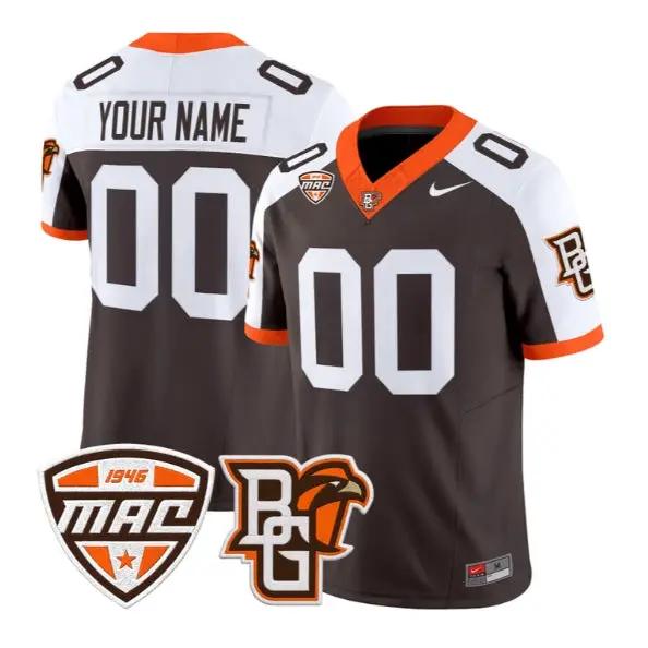 Custom Bowling Green Falcons Jersey Name, Number 2026 All Stitched by My Store NCAA Football Jerseys