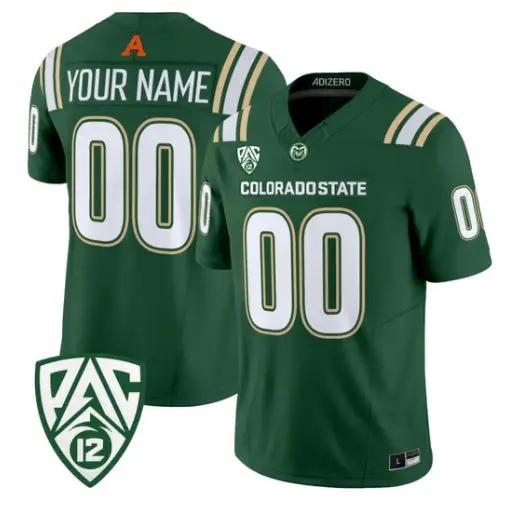 Custom Colorado State Rams Jersey Name, Number 2026 Limited Stitched 2 Custom Colorado State Rams Jersey Name, Number 2026 Limited Stitched by My Store NCAA Football Jerseys