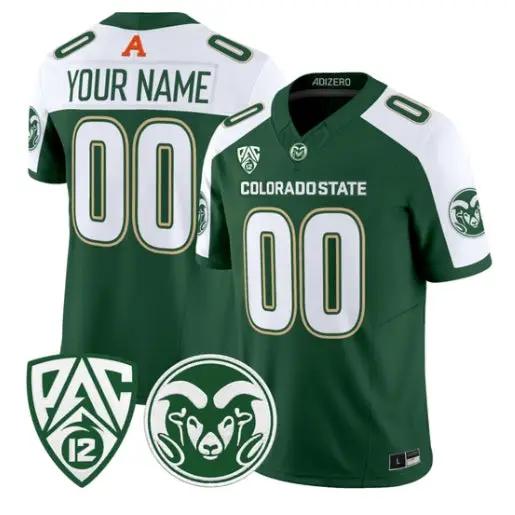 Custom Colorado State Rams Jersey Name, Number 2026 Limited Stitched 1 Custom Colorado State Rams Jersey Name, Number 2026 Limited Stitched by My Store NCAA Football Jerseys