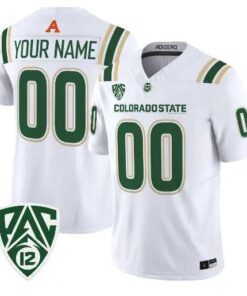 Custom Colorado State Rams Jersey Name, Number 2026 Limited Stitched 6 Custom Colorado State Rams Jersey Name, Number 2026 Limited Stitched by My Store NCAA Football Jerseys