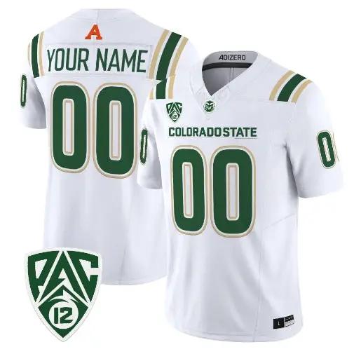 Custom Colorado State Rams Jersey Name, Number 2026 Limited Stitched 3 Custom Colorado State Rams Jersey Name, Number 2026 Limited Stitched by My Store NCAA Football Jerseys