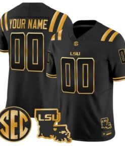 Custom LSU Tigers Jersey Name, Number 2026 Vapor Limited Stitched by My Store NCAA Football Jerseys