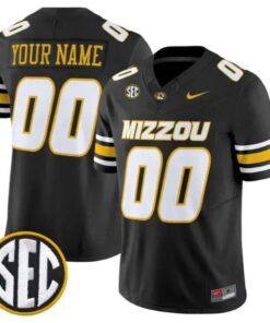 Custom Missouri Tigers Jersey Name, Number 2026 Vapor All Stitched by My Store NCAA Football Jerseys