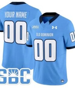 Custom Old Dominion Monarchs Jersey Name, Number 2026 Vapor All Stitched by My Store NCAA Football Jerseys