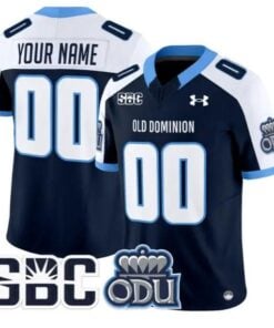 Custom Old Dominion Monarchs Jersey Name, Number 2026 Vapor All Stitched by My Store NCAA Football Jerseys