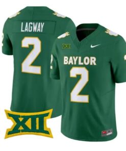 DJ Lagway Jersey #2 Baylor Bears Throwback 2026 Vapor Limited All Stitched by My Store NCAA Football Jerseys
