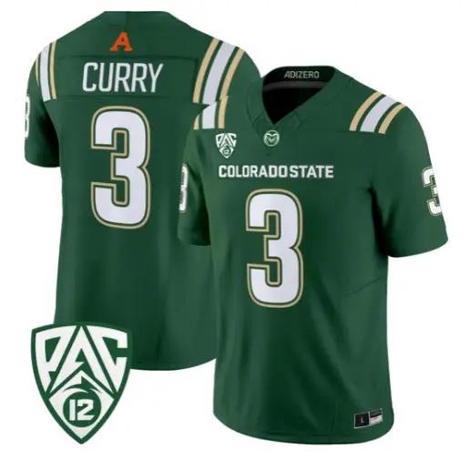 Darius Curry Jersey #3 Colorado State Rams 2026 Vapor All Stitched 2 Darius Curry Jersey #3 Colorado State Rams 2026 Vapor All Stitched by My Store NCAA Football Jerseys