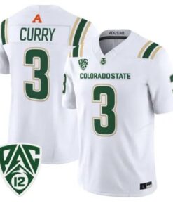 Darius Curry Jersey #3 Colorado State Rams 2026 Vapor All Stitched 6 Darius Curry Jersey #3 Colorado State Rams 2026 Vapor All Stitched by My Store NCAA Football Jerseys