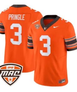 Dorian Pringle #3 Bowling Green Falcons Jersey 2026 Limited Stitched by My Store NCAA Football Jerseys