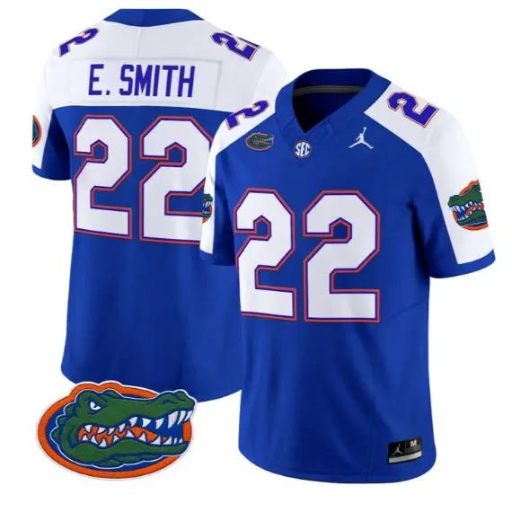 Emmitt Smith #22 Florida Gators Jersey 2026 Vapor Limited Stitched by My Store NCAA Football Jerseys