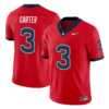 Esean Carter Jersey #3 UConn Huskies 2026 Vapor Limited Football All Stitched by My Store NCAA Football Jerseys
