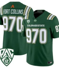 Fort Collins Jersey #970 Colorado State Rams 2026 Vapor All Stitched by My Store NCAA Football Jerseys
