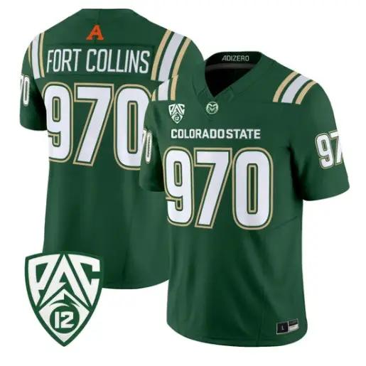 Fort Collins Jersey #970 Colorado State Rams 2026 Vapor All Stitched by My Store NCAA Football Jerseys