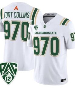 Fort Collins Jersey #970 Colorado State Rams 2026 Vapor All Stitched by My Store NCAA Football Jerseys