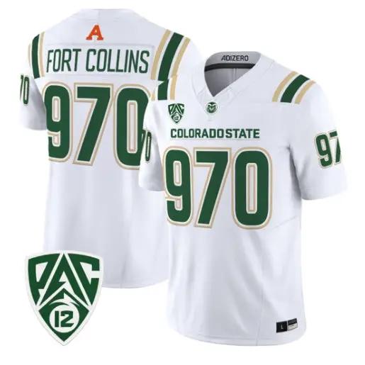 Fort Collins Jersey #970 Colorado State Rams 2026 Vapor All Stitched by My Store NCAA Football Jerseys