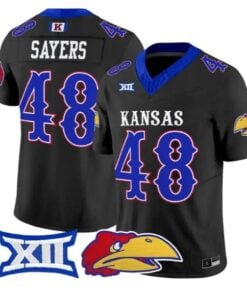 Gale Sayers Jersey #48 Kansas Jayhawks 2026 Vapor Limited Stitched by My Store NCAA Football Jerseys