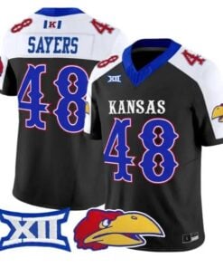 Gale Sayers Jersey #48 Kansas Jayhawks 2026 Vapor Limited Stitched by My Store NCAA Football Jerseys