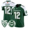 Gary Glick Jersey #12 Colorado State Rams 2026 Vapor Limited Stitched by My Store NCAA Football Jerseys