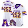 Greenville Jersey #252 East Carolina Pirates 2026 Vapor Limited All Stitched by My Store NCAA Football Jerseys