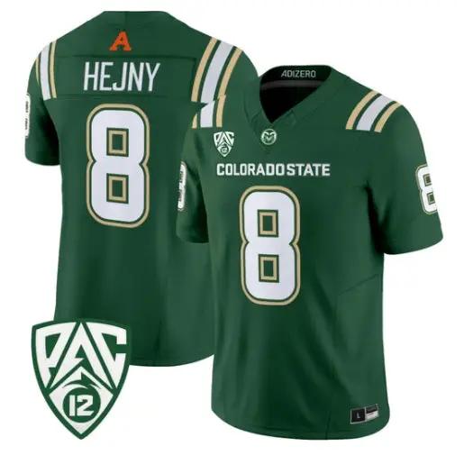 Hauss Hejny Jersey #8 Colorado State Rams 2026 Vapor All Stitched 2 Hauss Hejny Jersey #8 Colorado State Rams 2026 Vapor All Stitched by My Store NCAA Football Jerseys