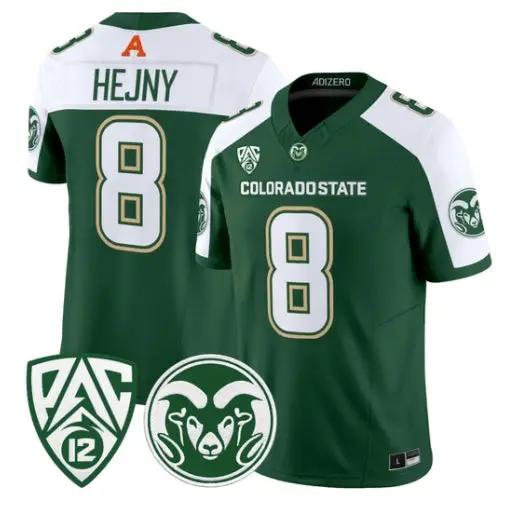 Hauss Hejny Jersey #8 Colorado State Rams 2026 Vapor All Stitched 1 Hauss Hejny Jersey #8 Colorado State Rams 2026 Vapor All Stitched by My Store NCAA Football Jerseys