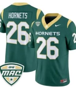 Hornets Jersey #26 Sacramento State Hornets 2026 Limited Stitched by My Store NCAA Football Jerseys