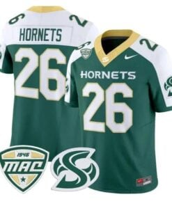 Hornets Jersey #26 Sacramento State Hornets 2026 Limited Stitched by My Store NCAA Football Jerseys
