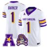 Jackson Barker Jersey #1 East Carolina Pirates 2026 Vapor Limited All Stitched by My Store NCAA Football Jerseys