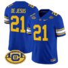 Jacob De Jesus #21 California Golden Bears Throwback Jersey 2026 All Stitched by My Store NCAA Football Jerseys