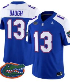 Jadan Baugh #13 Florida Gators Jersey 2026 Vapor Limited All Stitched by My Store NCAA Football Jerseys